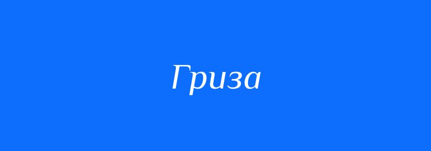 Синоніми до слова Гриза
