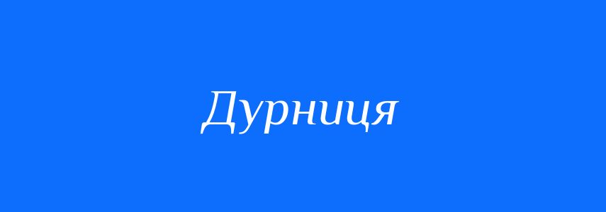 Синоніми до слова Дурниця