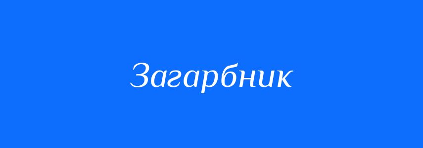 Синоніми до слова Загарбник