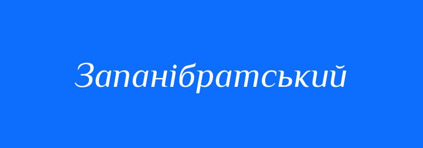 Синоніми до слова Запанібратський