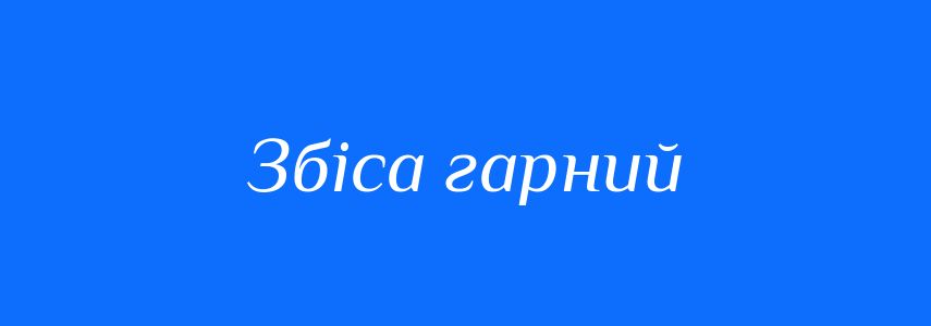 Синоніми до слова Збіса гарний