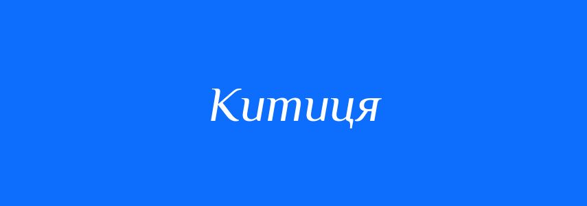 Синоніми до слова Китиця