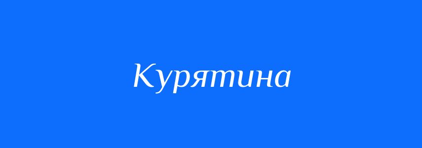 Синоніми до слова Курятина