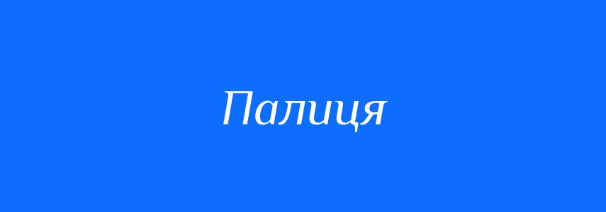 Синоніми до слова Палиця
