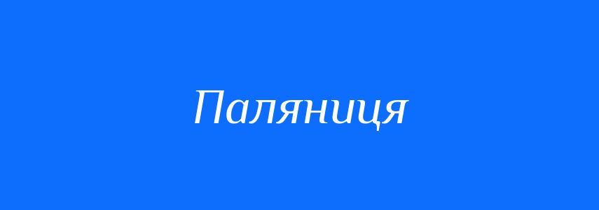 Синоніми до слова Паляниця