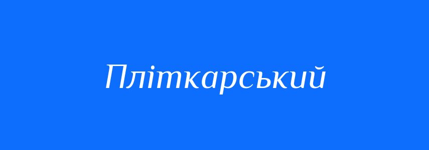Синоніми до слова Пліткарський