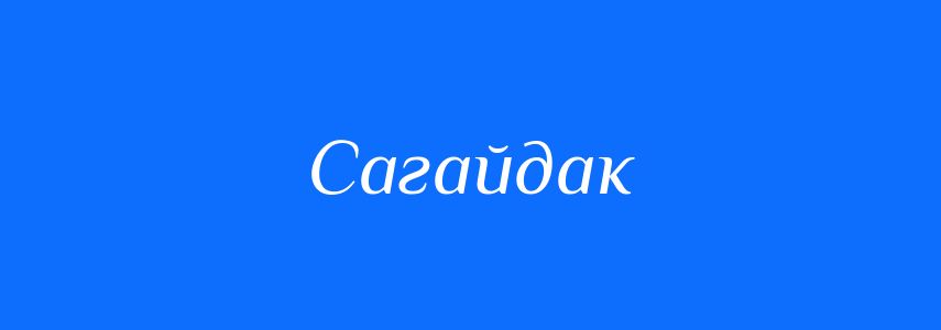Синоніми до слова Сагайдак