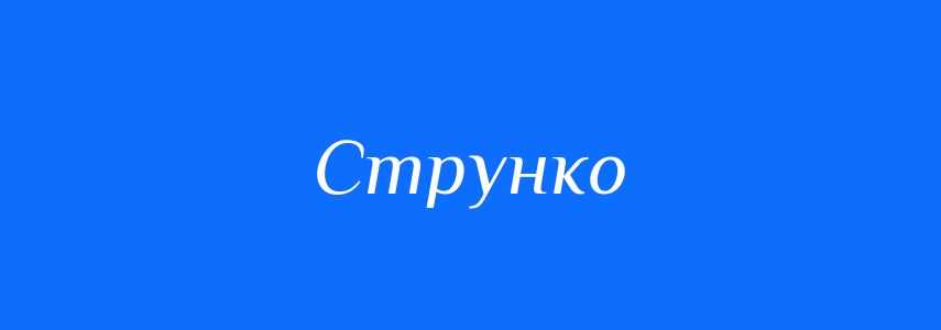 Синоніми до слова Струнко