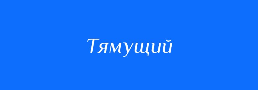 Синоніми до слова Тямущий