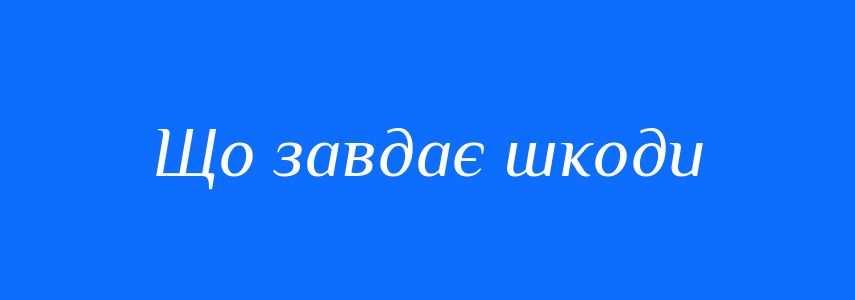 Синоніми до слова Що завдає шкоди